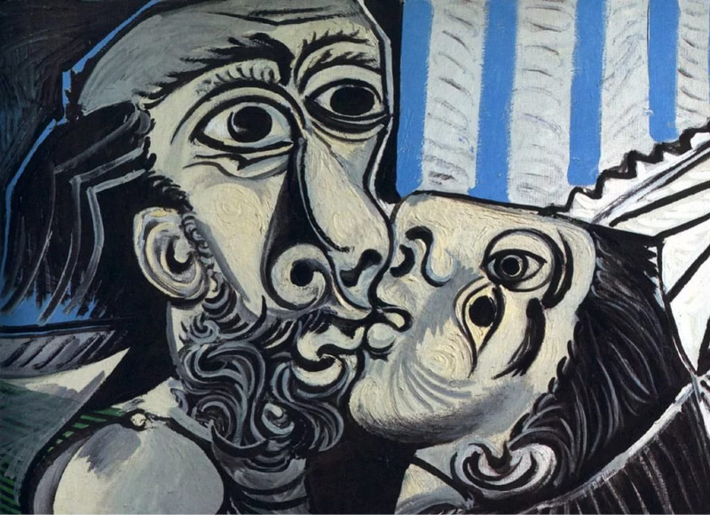 Pocałunek Pablo Picasso